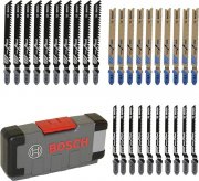 Bosch Professional 30-teiliges Stichs&auml;geblatt Set f&uuml;r Holz und Metall