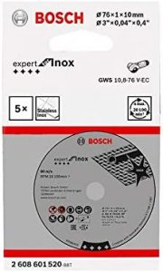 Bosch Professional 5 St&uuml;ck Trennscheibe Expert for Inox