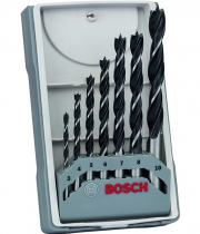 Bosch Professional 7-teiliges Holzspiralbohrer-Set