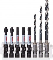 Bosch Professional 8 teiliges Impact Control Schrauberbit und Metall-/Holzbohrer Set