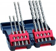 Bosch Professional 8-teiliges SDS-plus Bohrer-Set in Tough Box