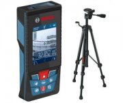 Bosch Professional Laser Entfernungsmesser GLM 120 C mit Stativ BT 150 f&uuml;r 196,99&euro; statt 242,78&euro;