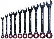 Bosch Professional Ratschen Schraubenschl&uuml;ssel Set 10-teilig in Tasche