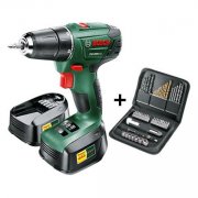 Bosch PSR 1800 LI-2 2 x1,5 ah + 51 tlg. Zubeh&ouml;r f&uuml;r nur 79,99&euro;