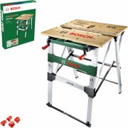 Bosch PWB 600 Arbeitstisch mit 4x Spannbacken