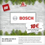 Bosch Rabatt-Coupon im Wert von 10,- &euro; vom toom Baumarkt heute holen