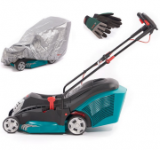 Bosch ROTAK 40 S Elektro-Rasenm&auml;her inkl. Mulchkit mit Handschuhen + Regencover nur 137 Euro