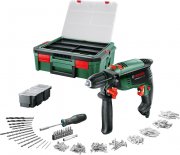 Bosch Schlagbohrmaschine UniversalImpact 700 inkl. Systembox und 182 teiligen Zubeh&ouml;r