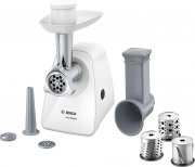 Bosch SmartPower MFW2514W Fleischwolf inkl. Wurst-Vorsatz