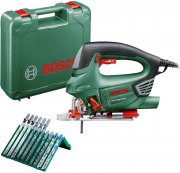 Bosch Stichs&auml;ge PST 900 PEL inkl. 10 tlg. S&auml;geblatt Set + Koffer