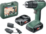 Bosch UniversalImpact 18 Akku Schlagbohrschrauber inkl. 2x 1.5 Ah Akkus, Ladeger&auml;t und Koffer