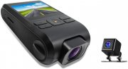 BOSEMSA Full HD Dual Dashcam mit Bewegungserkennung, Parkmonitor, Nachtsicht