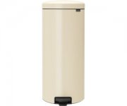 Brabantia 114281 Treteimer mit Inneneimer aus Kunststoff, Stahl, almond, 30 Liter f&uuml;r 39,99&euro;