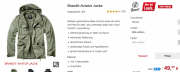  Brandit Aviator Anorak Freizeit-Jacke nicht nur f&uuml;r Biker von Louis zum Salepreis!
