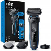 Braun 50-B4650cs Series 5cs Wet&Dry Rasierer mit 3 flexiblen Klingen, Barttrimmer & Bodygroomer