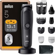Braun All-in-One Series 5 13-in-1 Multigroom, Barttrimmer, Nasenhaartrimmer, Haarschneidemaschine