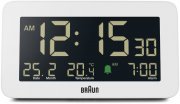 Braun BC10 Digitaler Wecker mit Datums-, Monats- und Temperaturanzeige