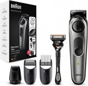 Braun BT5365 Barttrimmer und Haarschneider f&uuml;r Gesichts- und Kopfhaare + Gillette Rasierer
