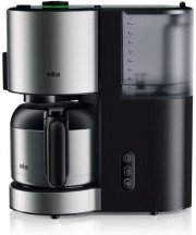 Braun KF 5105 BK Filterkaffeemaschine mit AromaSelect und 10 Tassen Thermoskanne