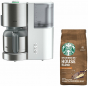Braun KF 5105 Filterkaffemaschine + STARBUCKS Filterkaffee House Blend 200g