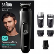 Braun MGK3420 All-In-One Style Kit Series 3 6-in-1 Bodygroomer Set