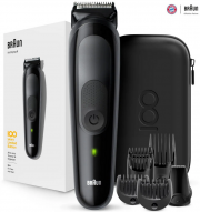 BRAUN MGK5 6-in-1 Haarschneider und Barttrimmer mit Reise-Etui