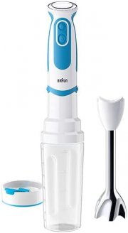 Braun MQ 5251 MultiQuick 5 Vario Fit P&uuml;rierstab mit Edelstahl Mixfu&szlig; und Blend & Go Aufsatz