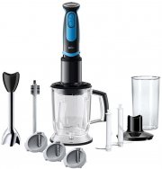Braun MQ 5264BKBL Stabmixer MultiQuick 5 Vario Fit P&uuml;rierstab inkl. umfangreiches Zubeh&ouml;r-Set