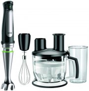 Braun MultiQuick 7 MQ 7075X Stabmixer mit Messbecher, Zerkleinerer- und Schneebesenaufsatz