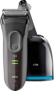 Braun Series 3-3050cc Akkurasieren mit Clean & Charge Station