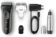 BRAUN Series&nbsp;3 ProSkin 3000s Elektrorasierer inkl. Ohren- und Nasenhaartrimmer