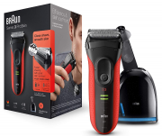 Braun Series 3 ProSkin 3050cc Elektrorasierer mit Reinigungs- und Ladestation