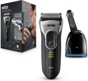Braun Series 3 ProSkin Rasierer 3090CC inkl. Reinigungsstation & Reise-Etui