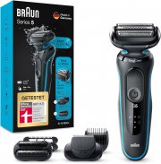 Braun Series 5 51-M1850s Wet & Dry Elektrorasierer und Barttrimmer mit 2 EasyClick-Aufs&auml;tzen