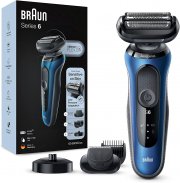 Braun Series 6 60-B4500CS Herren Wet&Dry Elektrorasierer mit 3 flexiblen Klingen