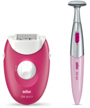 Braun Silk-&eacute;pil 3-420 Epilierer f&uuml;r Haarentfernung, inkl. Bikinitrimmer