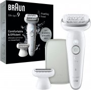 Braun Silk-&eacute;pil 9-041 Damen Epilierer mit Rasieraufsatz und Trimmeraufsatz