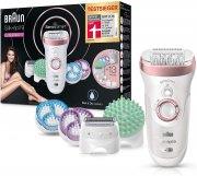 Braun Silk-&eacute;pil 9 9/990 SkinSpa SensoSmart Wet&Dry Epilerger&auml;t mit 13 Extras