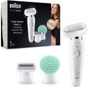 Braun Silk-&eacute;pil 9 Flex Beauty-Set mit Damen Epilierer mit 6 Aufs&auml;tze inkl. Gesichtsepilierer