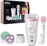 Braun Silk-&eacute;pil Beauty-Set 9 9-995 Deluxe 9-in-1 Kabellose Wet&Dry Haarentfernung 