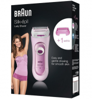 Braun Silk-&eacute;pil LS 5100 Lady Shaver Elektrischer Wet&Dry Damen Rasierer und Trimmer