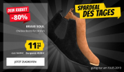 BRAVE SOUL Chelsea Faux Suede Ankle Herren Boots bei SportSpar f&uuml;r 15,06 Euro