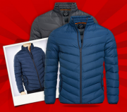 BRAVE SOUL Herren Gussta Steppjacken bei SportSpar f&uuml;r 24,15 Euro