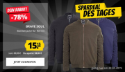 BRAVE SOUL Marks Utility Gathered Herren Bomberjacke bei SportSpar f&uuml;r 19,10 Euro