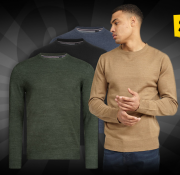 BRAVE SOUL Parsec Crew Neck Herren Sweatshirts bei SportSpar f&uuml;r 11,72 Euro