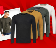 BRAVE SOUL Parsec Crew Neck Sweatshirts bei SportSpar f&uuml;r 9,50 Euro