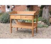 BREMA Pflanztisch aus Akazienholz, 100 x 90 x 55 cm f&uuml;r 111&euro; statt 140,30&euro;