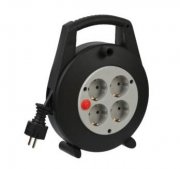 Bren&shy;nen&shy;stuhl Kabeltrommel Vario Line schwarz 5m f&uuml;r 9&euro;