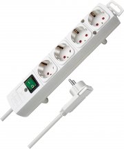 Brennenstuhl 1153120100 Comfort-Line Plus 4-fach Steckdosenleiste mit Schalter