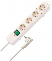 Brennenstuhl 1153120100 Comfort-Line Plus 4-fach Steckdosenleiste mit Schalter